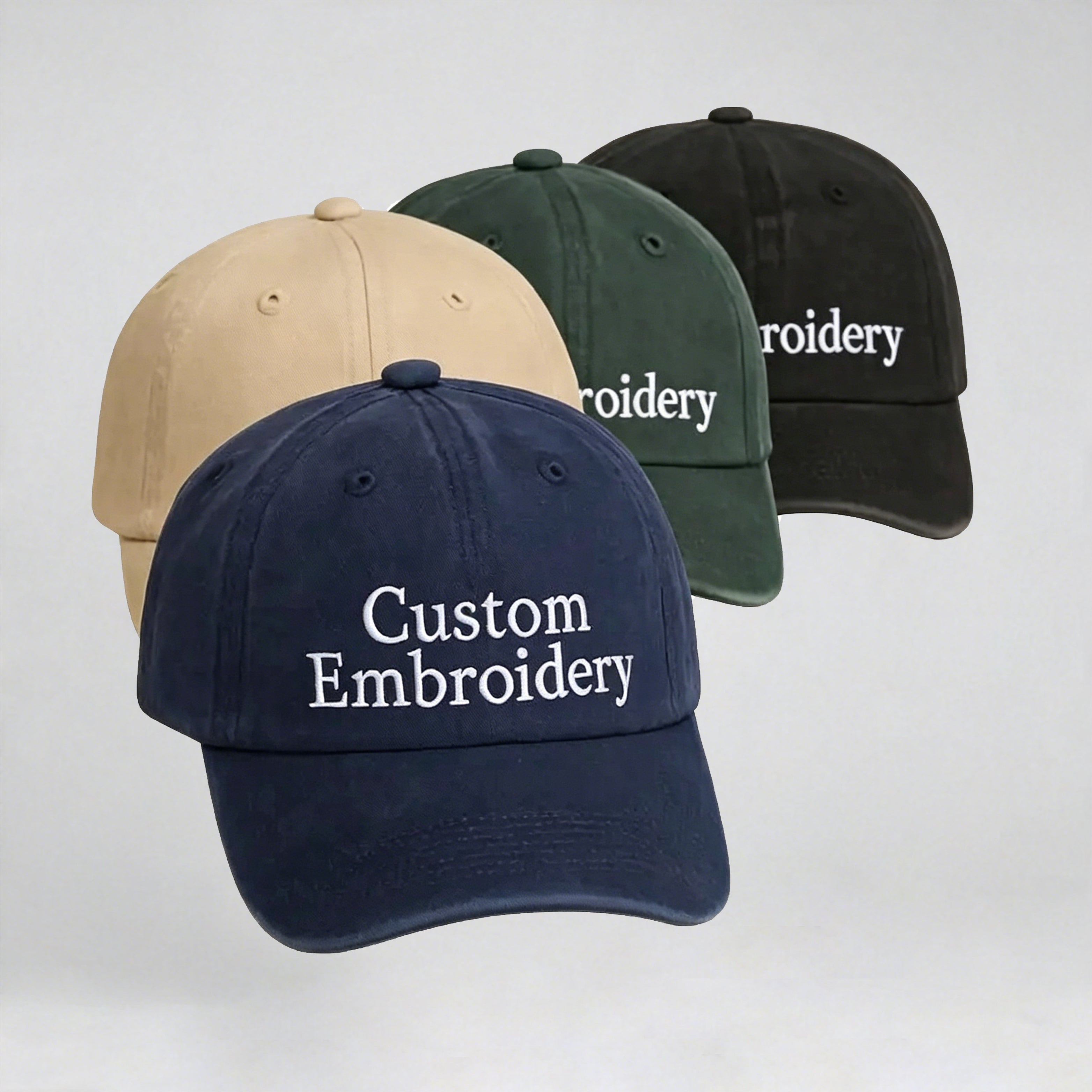 Custom Embroidered Cap, Personalized Logo & Text Monogrammed Hat, Unisex Baseball Cap, Vintage Bachelorette Hat, Cute Dad Cap, Birthday Gift