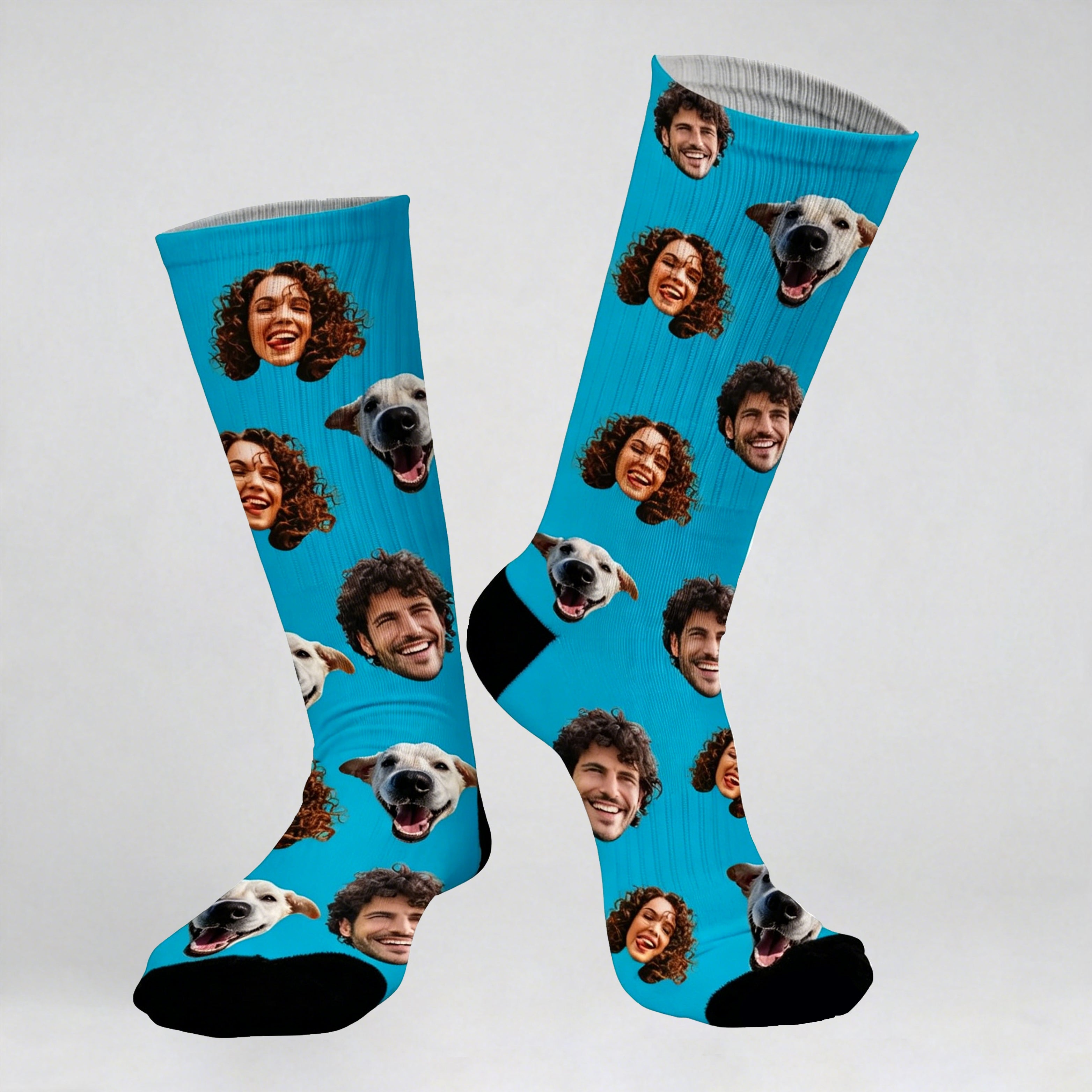 Custom Face Socks, Mothers Day Gift, Personalized Socks with Faces, Funny Dad Gift, Custom Photo Socks, Picture Socks, Customized Dad Socks