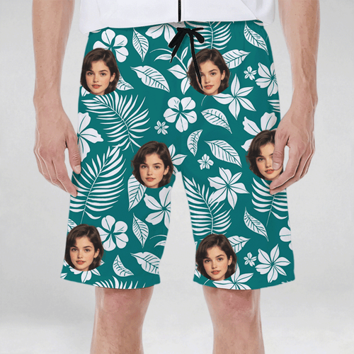 All-Over Print Men's Casual Short Pants