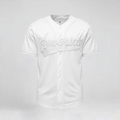 Men's Baseball Shirt Black No. 1, Street and Outdoor Sportswear, Classic Fashion Retro Jersey, High-end Embroidered Casual Shirt, Suitable for Competition and Training