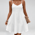 Women's Knee Length Dress Casual Dress A Line Dress Floral Dress Summer Dress Stylish Casual Date Regular Fit Floral Sleeveless V Neck Scoop Neck Light Yellow Yellow Pink Dark Green Summer Spring