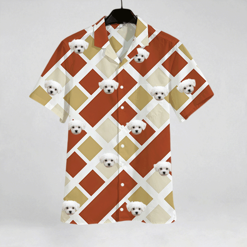All-Over Print Men's Hawaiian Shirt With Button Closure |115GSM Cotton poplinAll-Over Print Men's Hawaiian Shirt With Button Closure |115GSM Cotton poplin