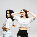 Personalize Crop top Football Jersey for Women Girl, Custom Team Name Number Logo, Concert shirt, Cheer jersey, Streetwear Women Sports