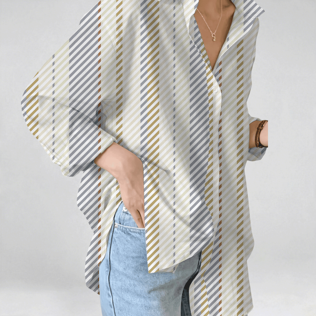 Directional Style Women'S Fashion Spring Summer Autumn Blouse Top