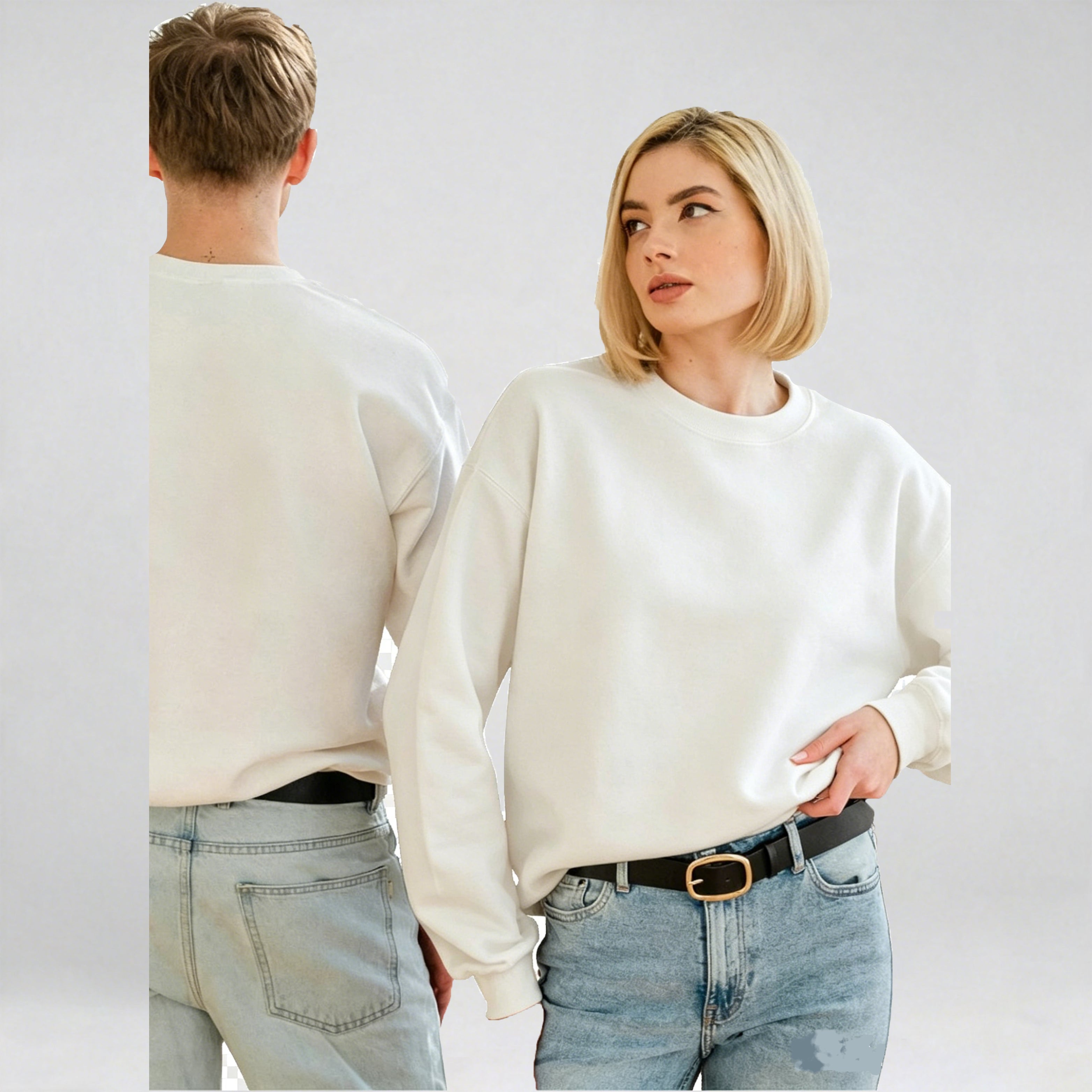 Custom Logo Sweatshirt: Personalized Text, Team Name & Number