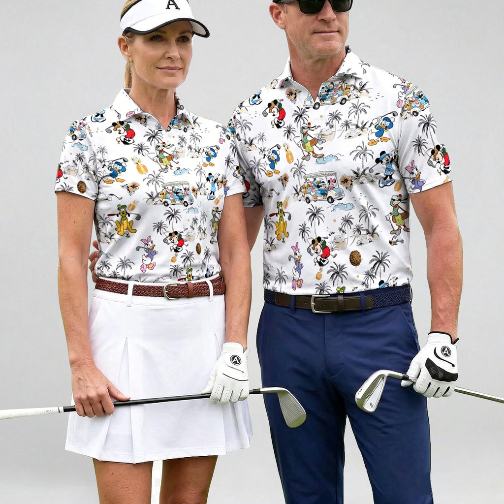 Custom Face Golf Shirt, Personalized Photo Polo, Couples Polo Shirts, Funny Golf Lover Gift, Summer Gifts