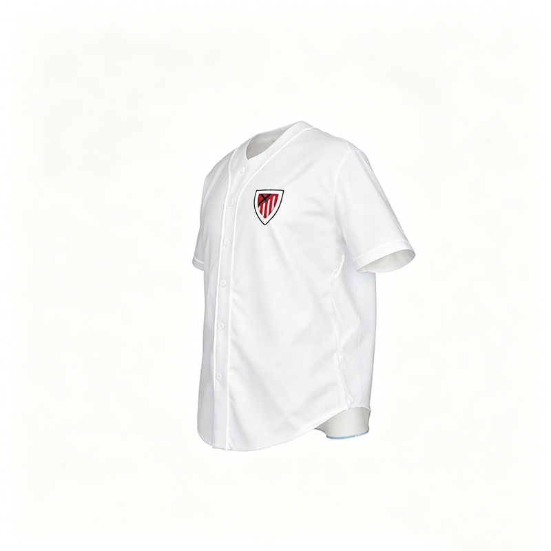 All-Over Print Men's Short Sleeve Baseball Jersey With Pinstripes