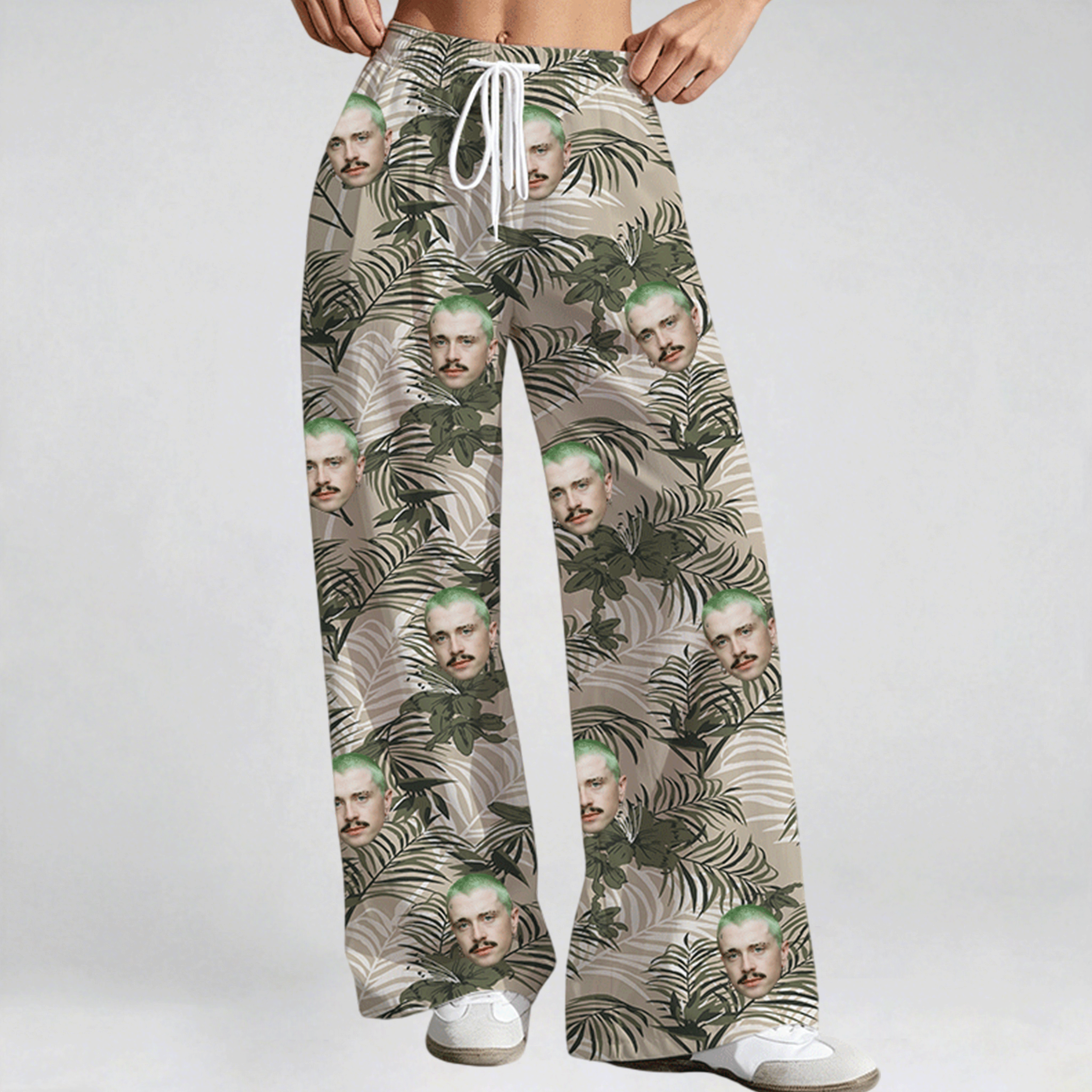 All-Over Print Women's High-Stretch Casual Pants