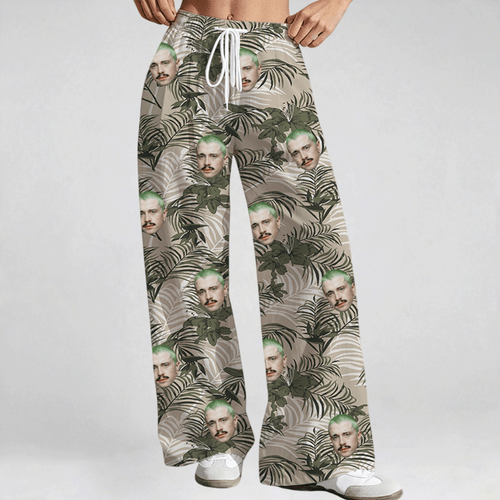All-Over Print Women's High-Stretch Casual Pants