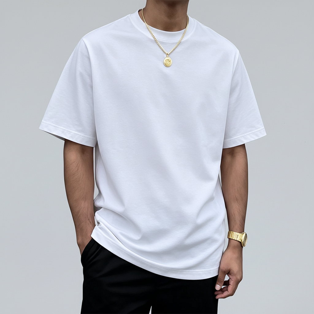 All-Over Print Unisex Drop-shoulder T-shirt180GSM