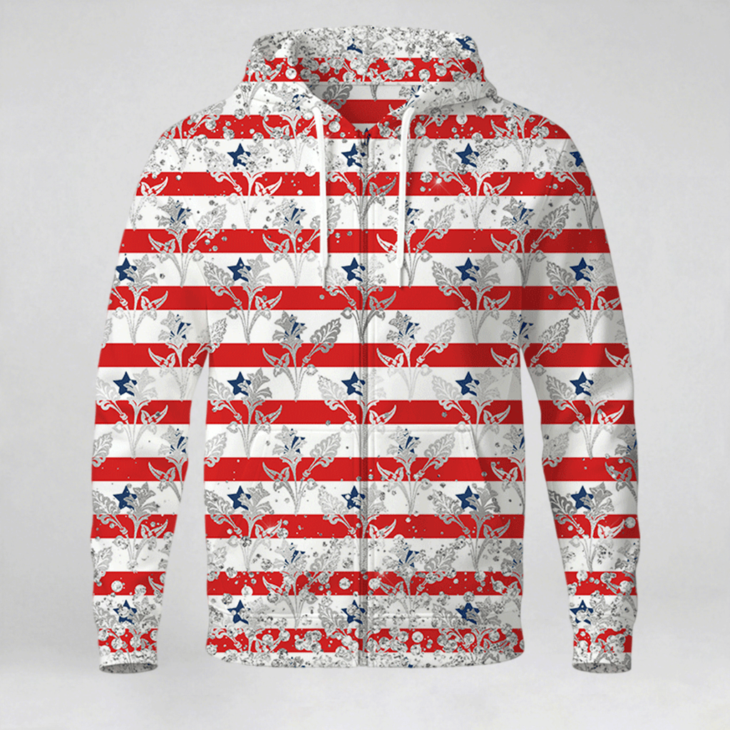 All-Over Print Men's Thicken Pullover Hoodie