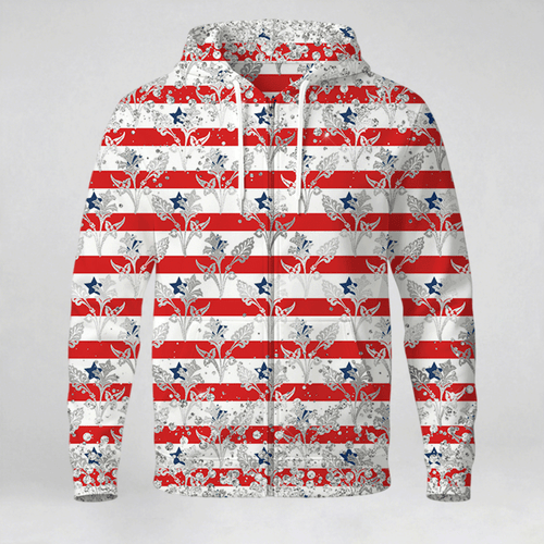 All-Over Print Men's Thicken Pullover Hoodie