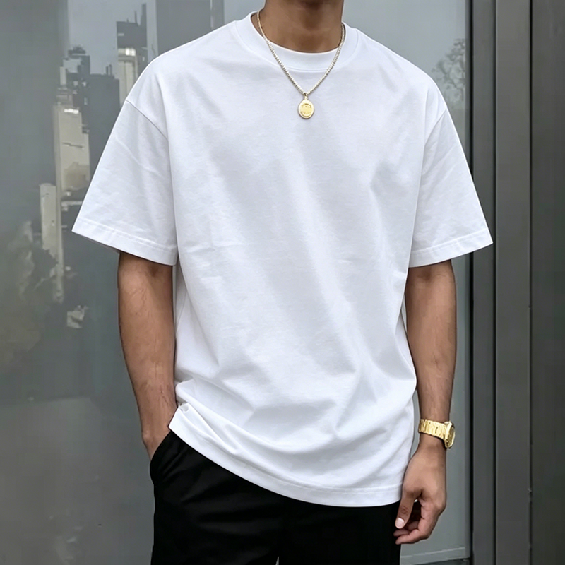 All-Over Print Unisex Drop-shoulder T-shirt180GSM