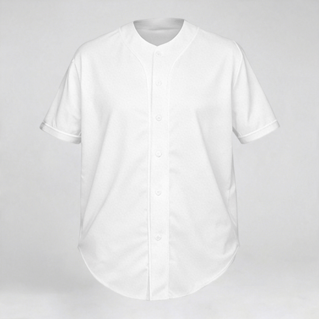 All-Over Print Men's Short Sleeve Baseball Jersey With Pinstripes