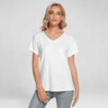 All-Over Print Women's Loose V-neck Short Sleeve T-shirt