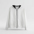 All-Over Print Zip Up Hoodie With Pocket  Interlock