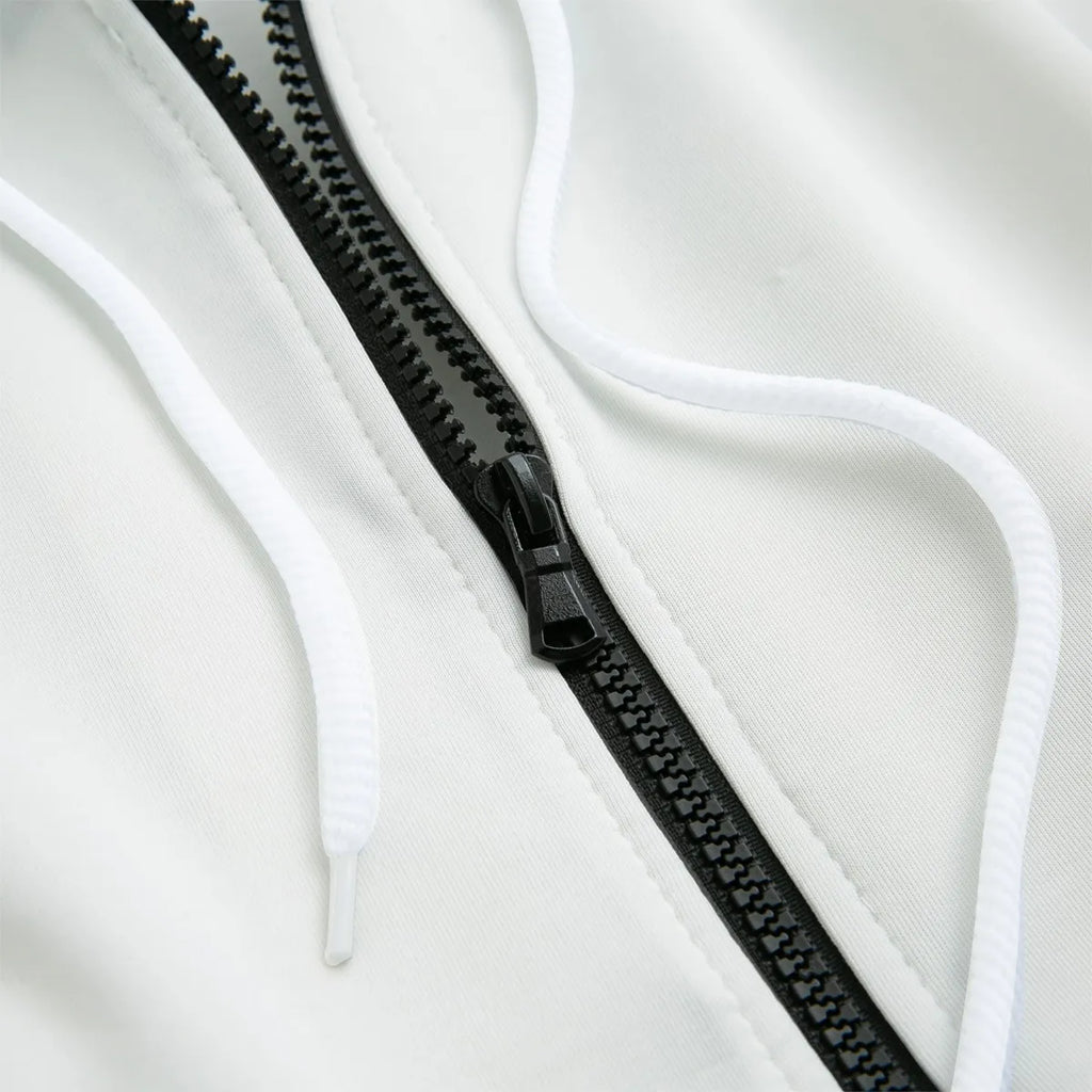 All-Over Print Zip Up Hoodie With Pocket  Interlock