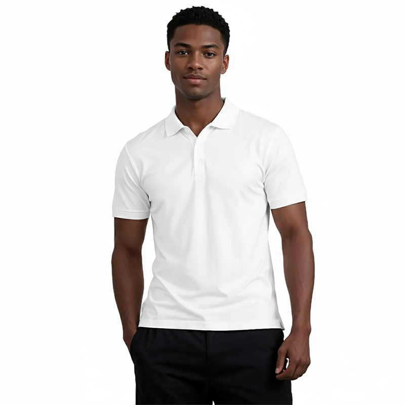All-Over Print Men's Polo Collar Jersey
