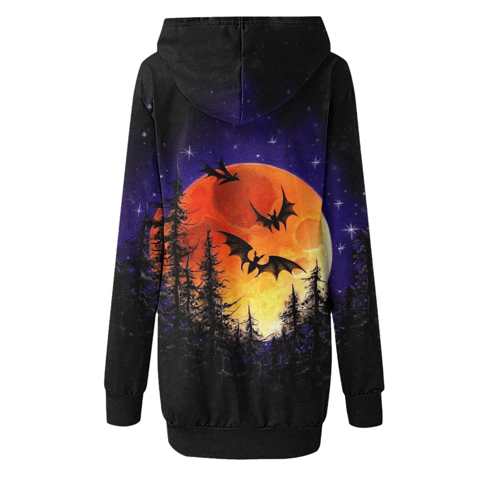 Hallowe55Costumes Women Women Halloween Printing Long Sleeve Hoodie S
