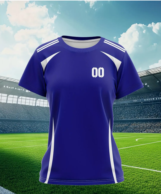 Customizable Women'S Soccer Jersey - Personalized Name & Number, Breathable V-Neck Design, All-Over Print, Quick-Dry Athletic Top for Team Training, Fitness & Casual Wear, Custom Soccer Jersey, Sports Activewear, Comfortable Fit Shirt