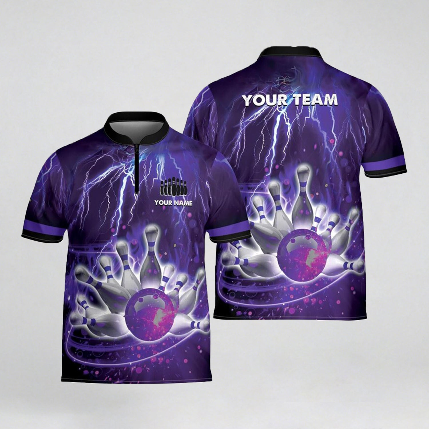Personalized Bowling Jersey 3D, Bowling Shirts for Team, Bowling Shirt Unisex for Men Women, Bowling Shirts for Men, Flaming Fire Bowling