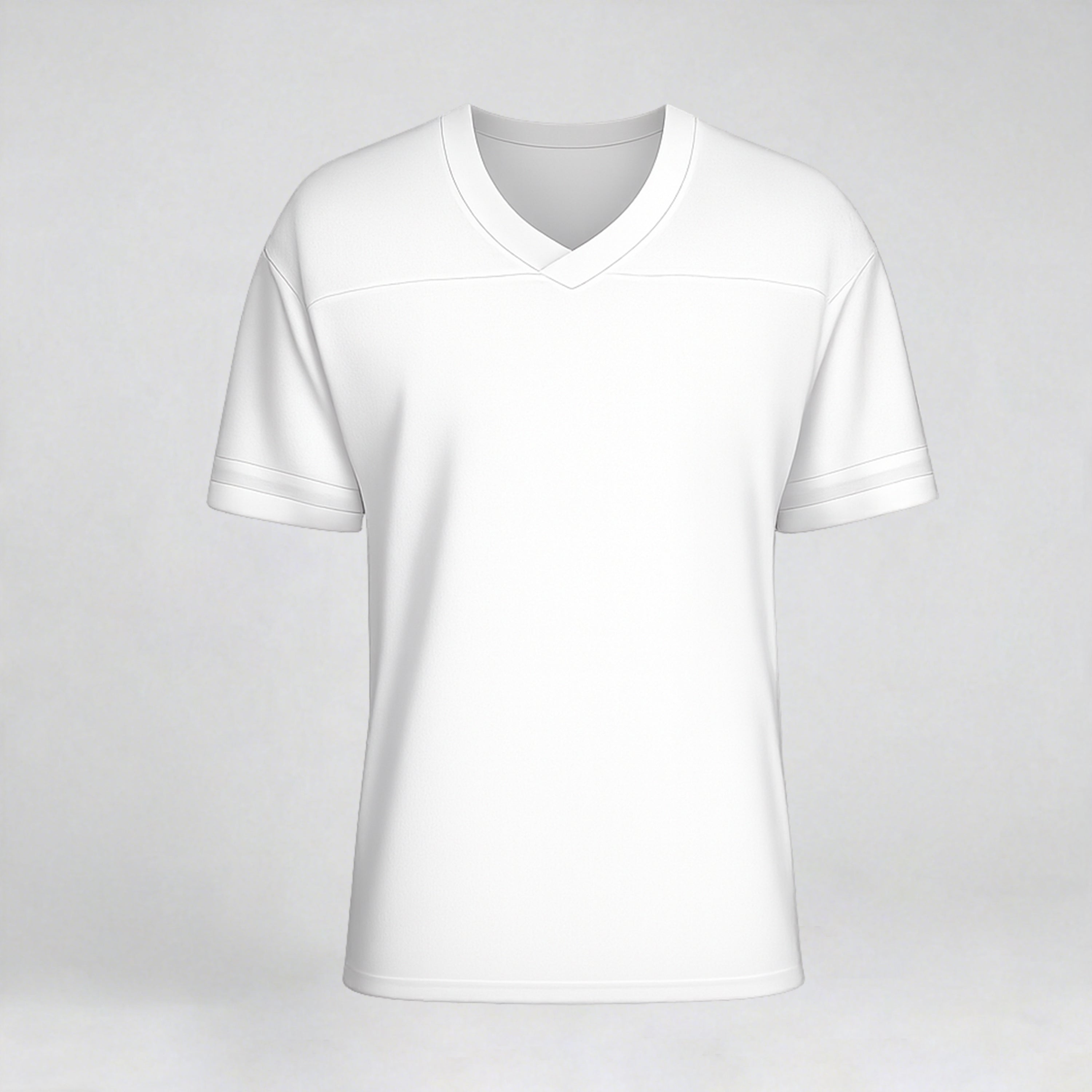 Personalized Football Jersey,Man Short Sleeves V-Neck Shirt,Custom Front Back Football Soccer V-neck Mesh Jersey For Men Polyester F17