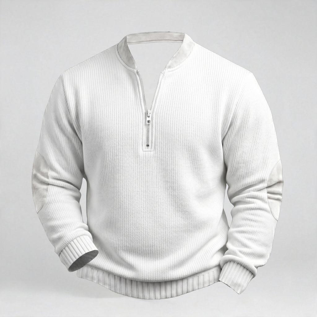 Zip-Up Sweatshirt  Soft Cozy Fabric, Relaxed Fit