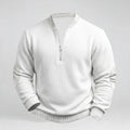 Zip-Up Sweatshirt  Soft Cozy Fabric, Relaxed Fit