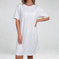 cute cartoon printed crew neck short sleeve night dress