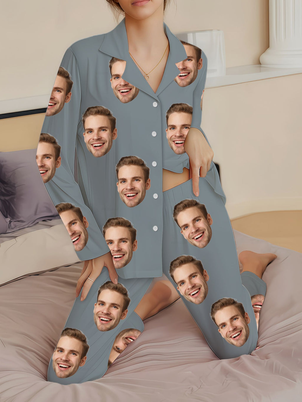 Women's Long Sleeve Pajama Set