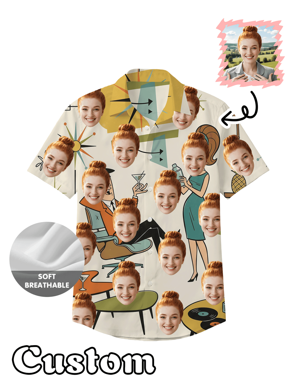 Men's Casual Summer Hawaiian Vacation Shirt