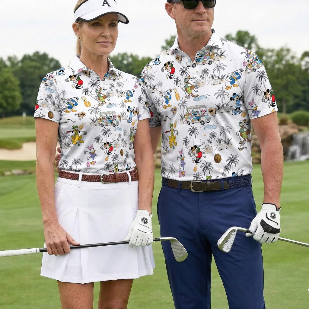 Custom Face Golf Shirt, Personalized Photo Polo, Couples Polo Shirts, Funny Golf Lover Gift, Summer Gifts