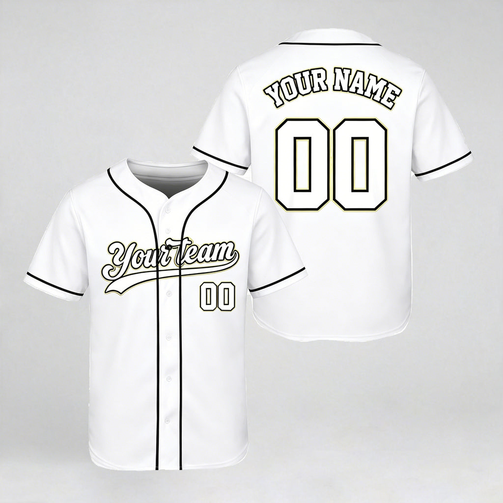 Personalized Hawaiian Baseball Jersey, Summer Jersey, Custom Face Hawaiian Shirt, Custom Baseball Jersey, Family Jersey Matching Shirt