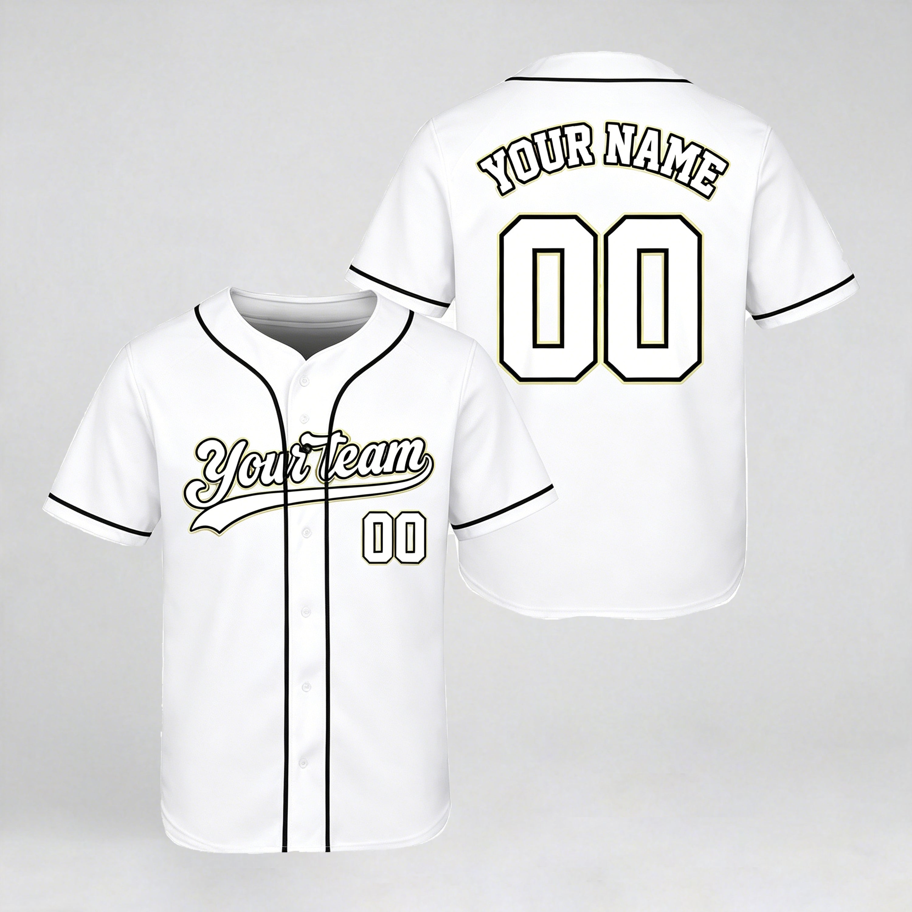 Personalized Hawaiian Baseball Jersey, Summer Jersey, Custom Face Hawaiian Shirt, Custom Baseball Jersey, Family Jersey Matching Shirt
